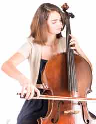Advanced Cello student in Recital